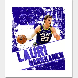 Lauri markkanen || utah jazz Posters and Art